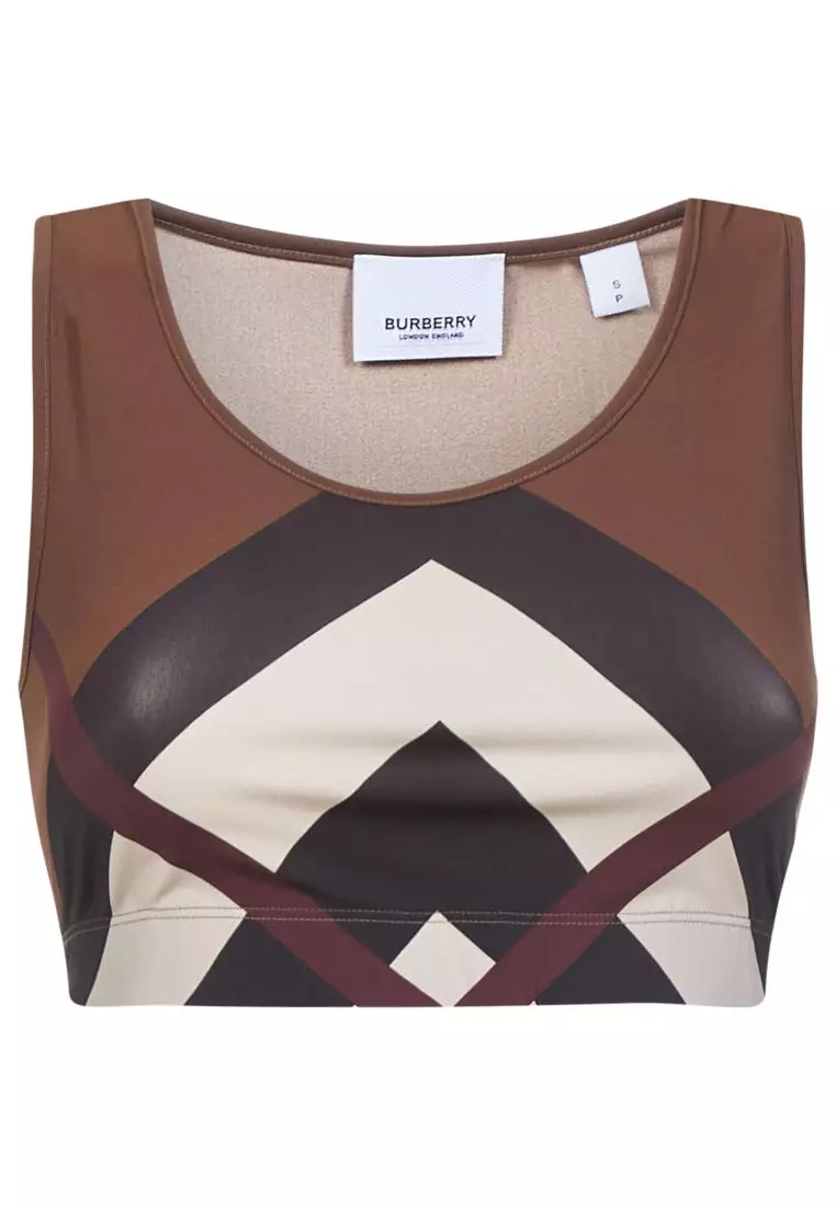 Burberry crop cheap top