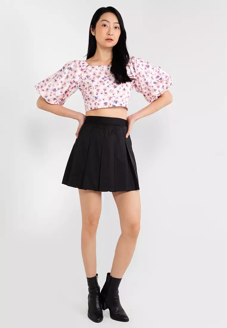 Volume Sleeves Blouse
