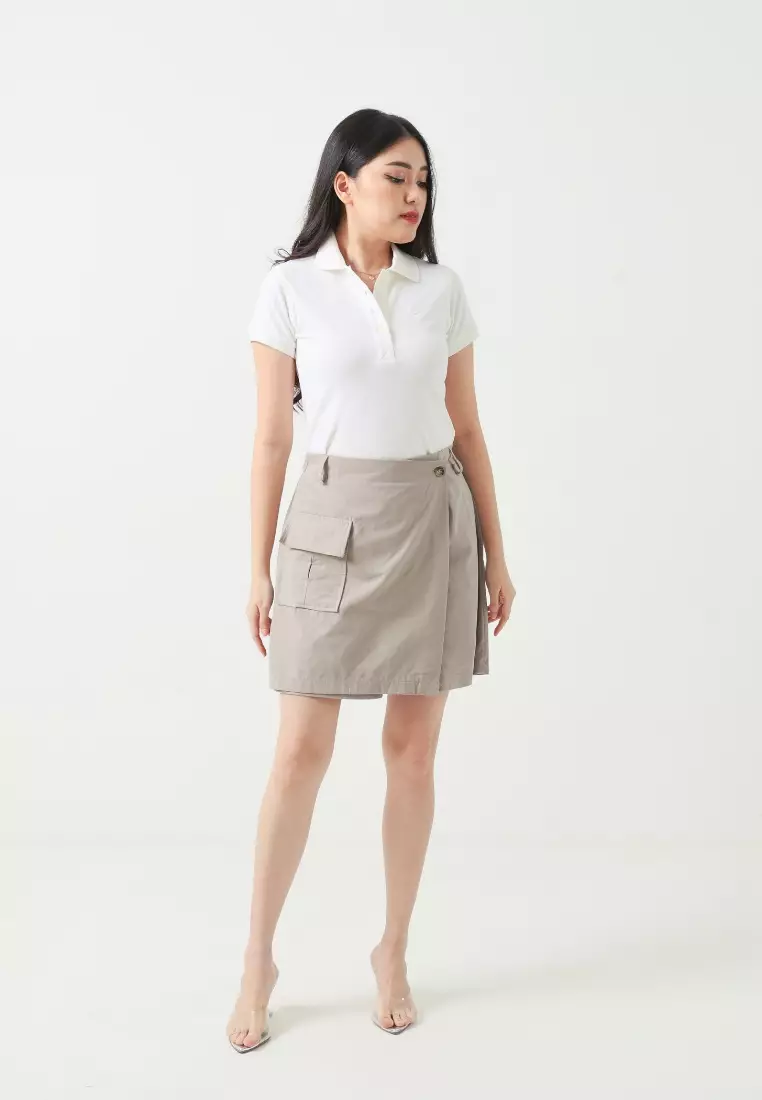 xtramiles Ladies skort jennie grey