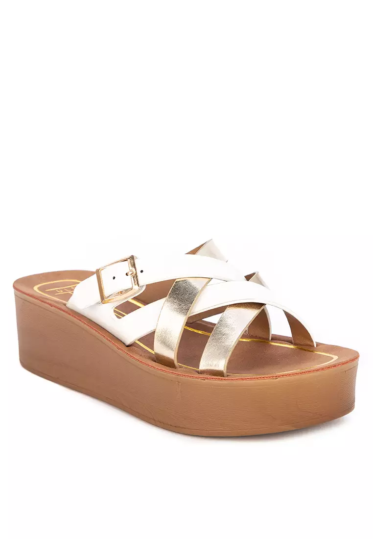 Unlisted wedge new arrivals sandals