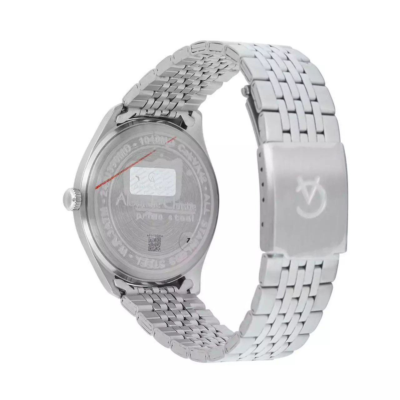Alexandre Christie Jam Tangan Pria - Silver White - Stainless Steel - 1040 MDBSSSL