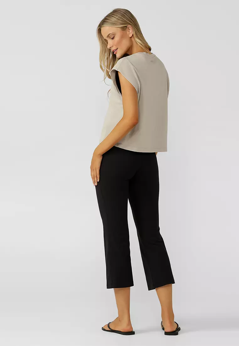 Irresistible Luxe Active Rib Cropped Yoga Pants