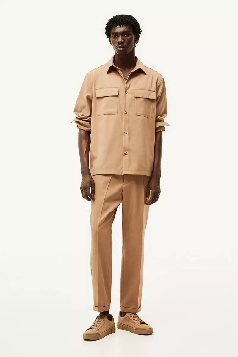 H&m tailored joggers sales