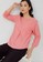 Julia Owers pink Baju Blouse Wanita NAOMI - Pink FE4EDAA51156BAGS_5