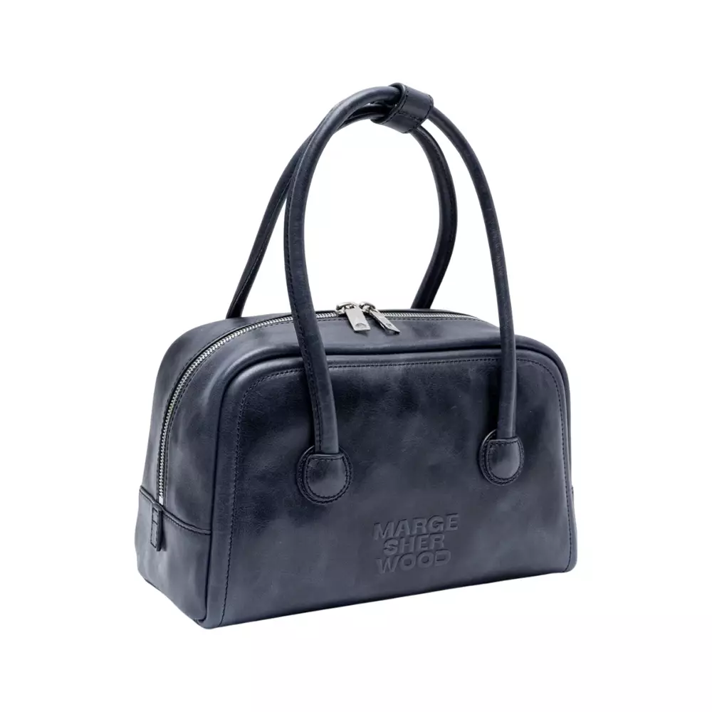 [4.4PRIL KEJUTAN HARGA] Soft Tote Bag Navy Pull-Up