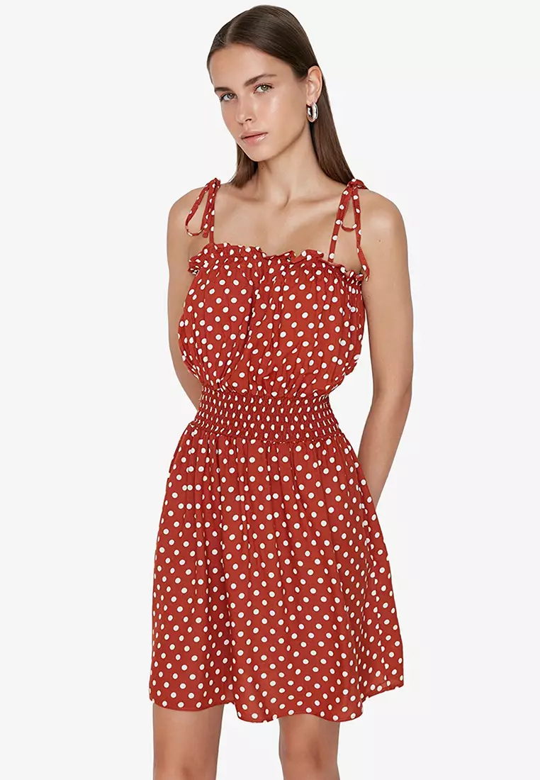 Buy Trendyol Polka Dot Mini Dress 2024 Online ZALORA Singapore