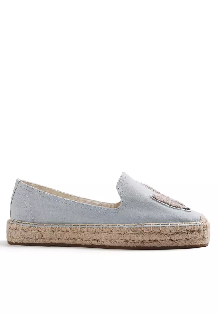 Discount on Twenty Eight Shoes  shoes - SKU: Platform Embroidery Canvas Espadrilles Hb01