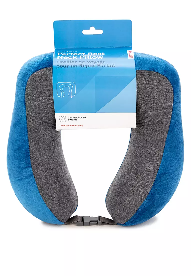 Buy Travel Sentry Perfect Rest Travel Neck Pillow Blue 2025 Online