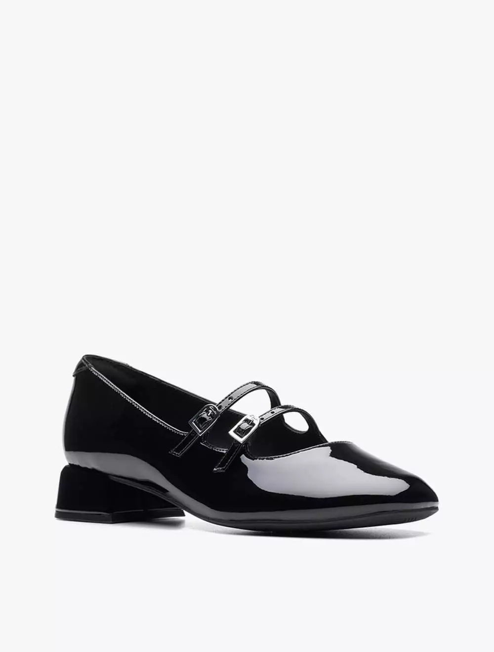 Clarks Scala Bright Y - Mocassini Neri Per Bambine E Ragazze, Suola Leggera E Flessibile, Taglia 40 EU