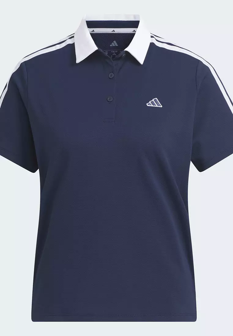 3-Stripes CLIMACOOL Pique Short Sleeves Polo Shirt