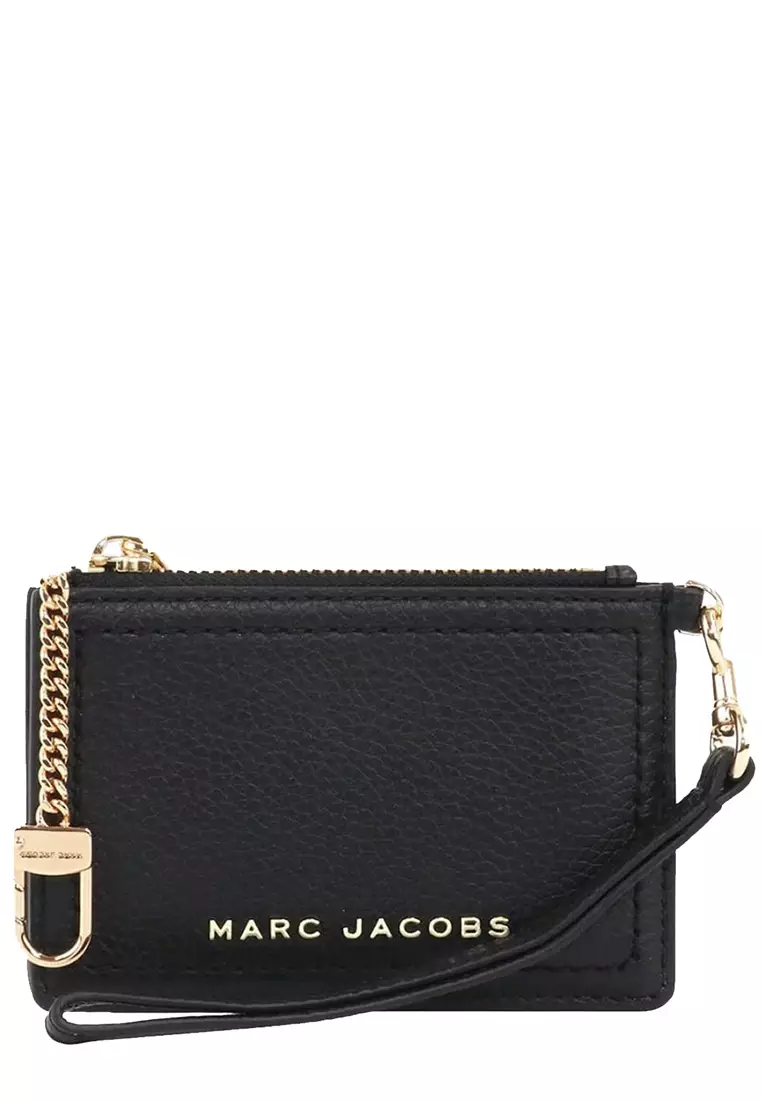 網上選購Marc Jacobs Groove Top Zip Wristlet in Black