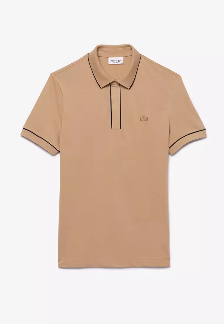 Regular Fit Paris Stretch Piqué Polo Shirt