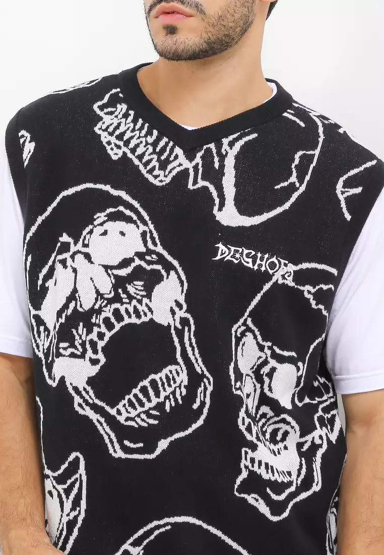 Fracture Sweater Vest