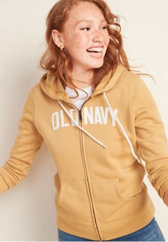Buy Old Navy Logo Graphic Zip Hoodie For Women 2020 Online Zalora Philippines