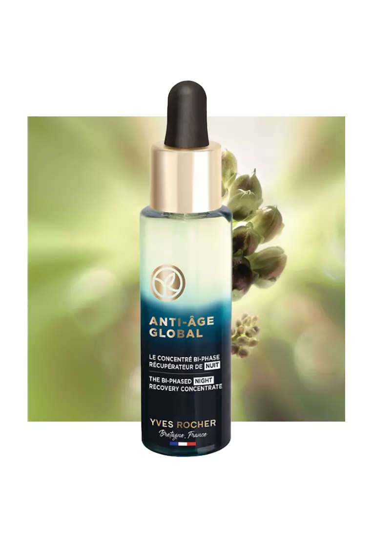 Anti Age Global Night Recovery Concentrate- 30ml Regenerate Firm Skin for All Skin Types