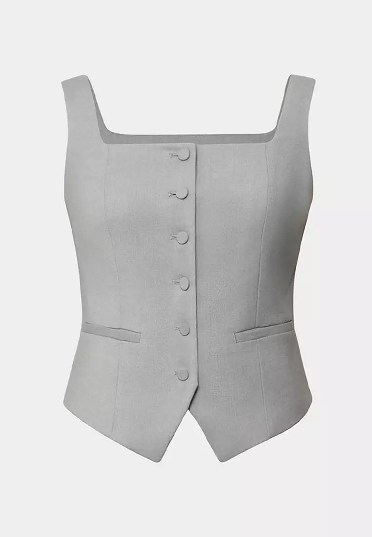 Chloe Square Neck Vest