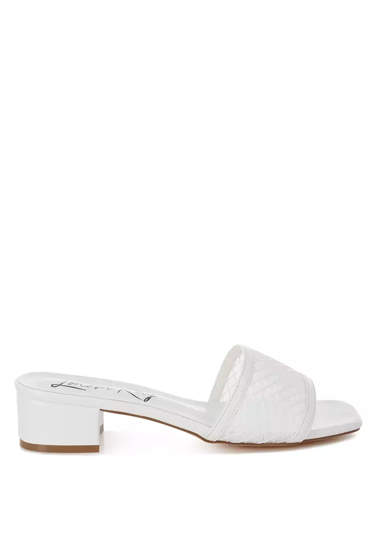 Discount on London Rag  shoes - SKU: Slip-On Low Block Heels in Black