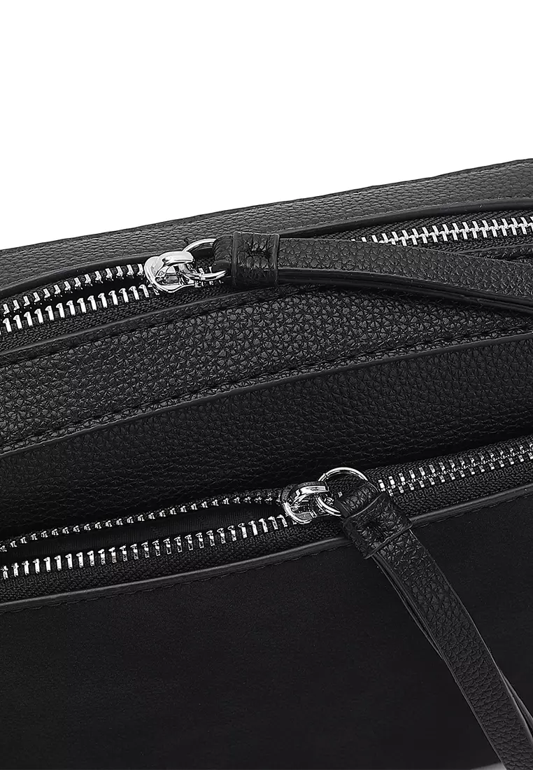 Women's Sling Bag / Crossbody Bag / Shoulder Bag (Tas Selempang Wanita / Tas Bahu Wanita) - Hitam