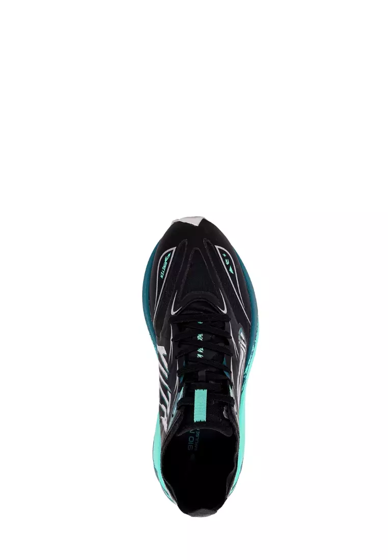 910 Nineten YUZA Veloraptor Sepatu Trail Running - HITAM/TEAL/TOSCA