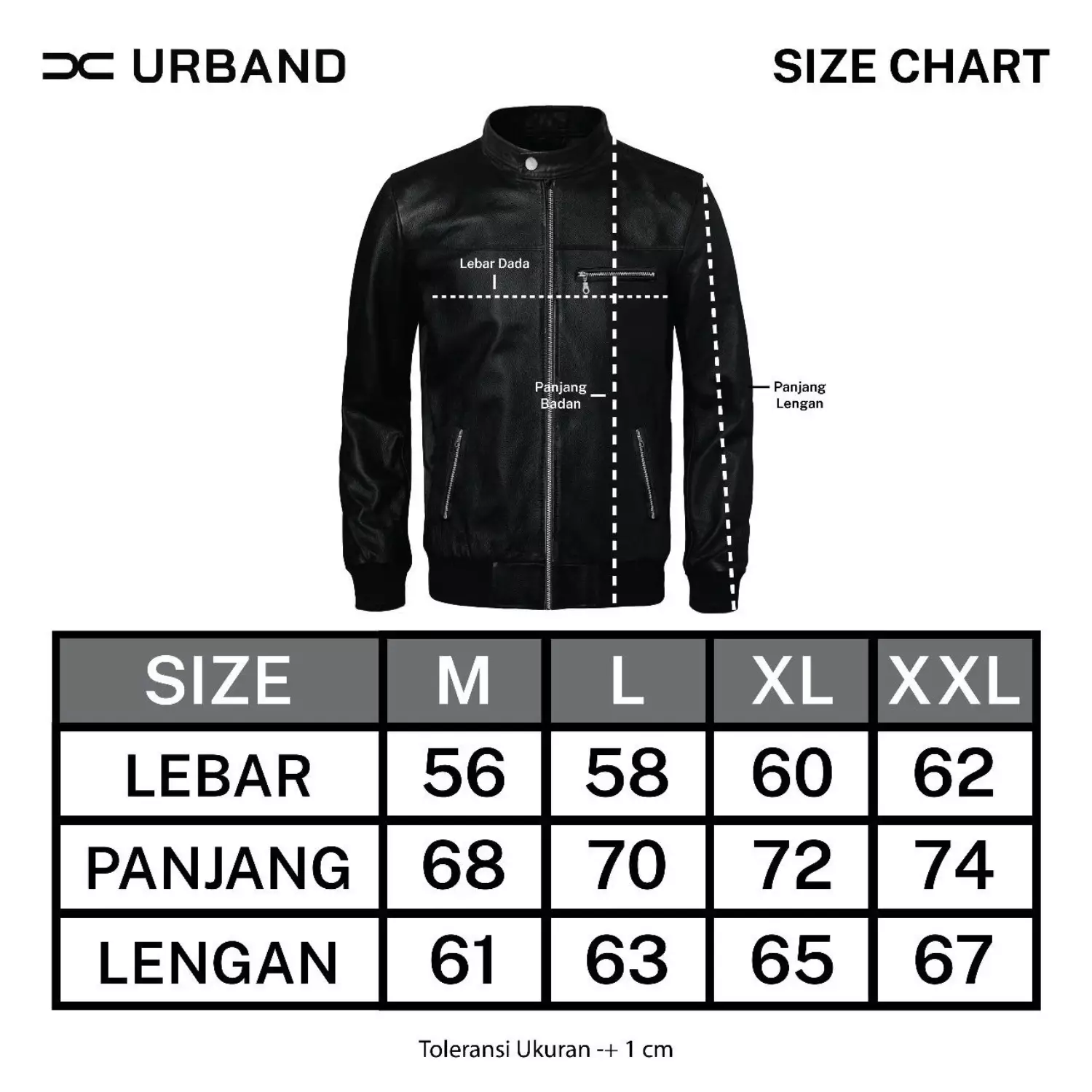 Jaket Kulit Sintetis