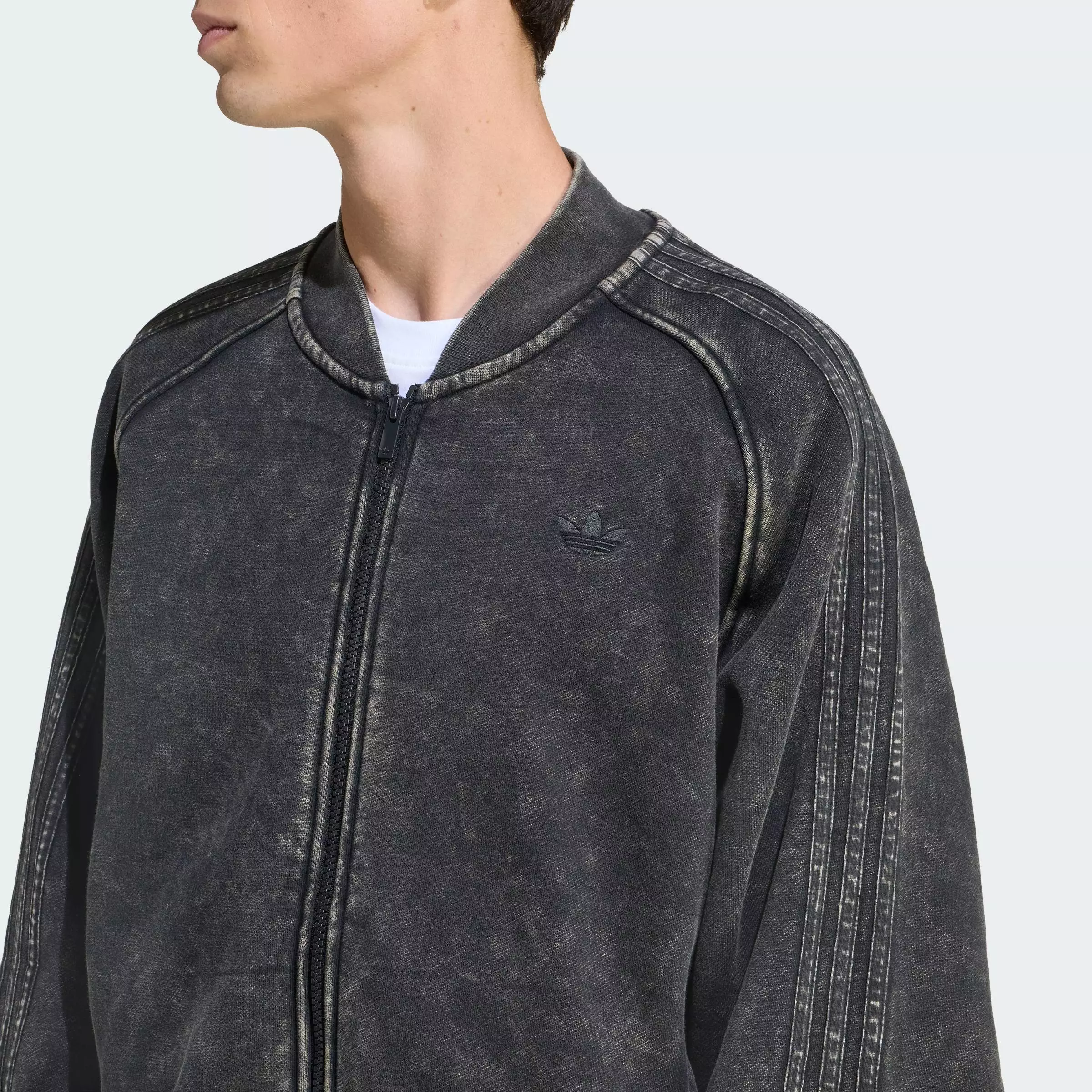 Lifestyle SST LOOSE TRACKTOP Men Black JY2799