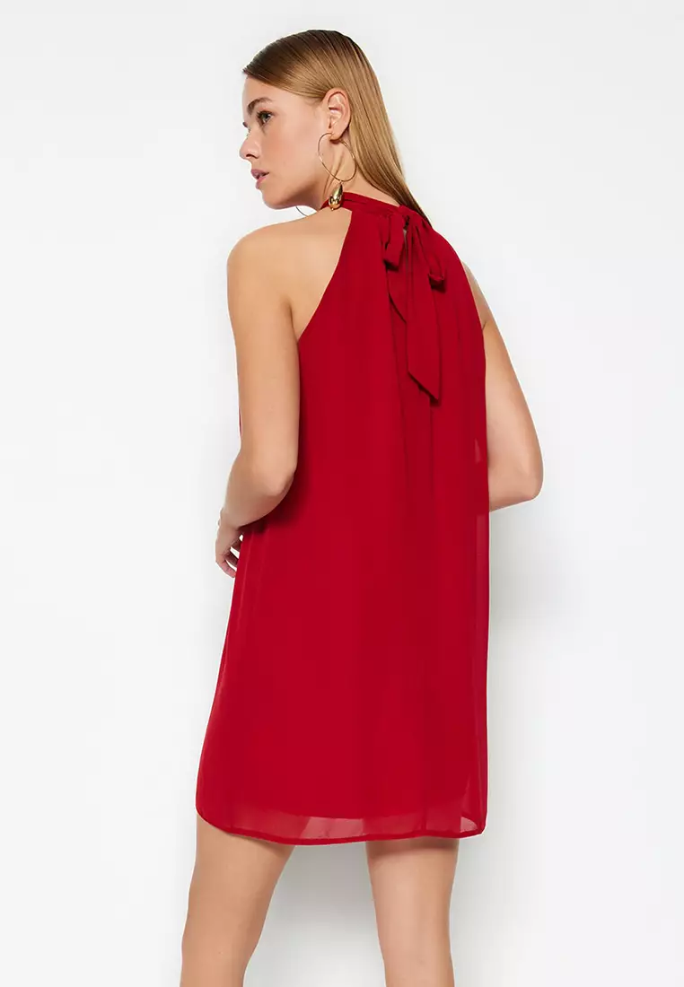 Buy Trendyol Halter Shift Dress 2023 Online ZALORA Singapore