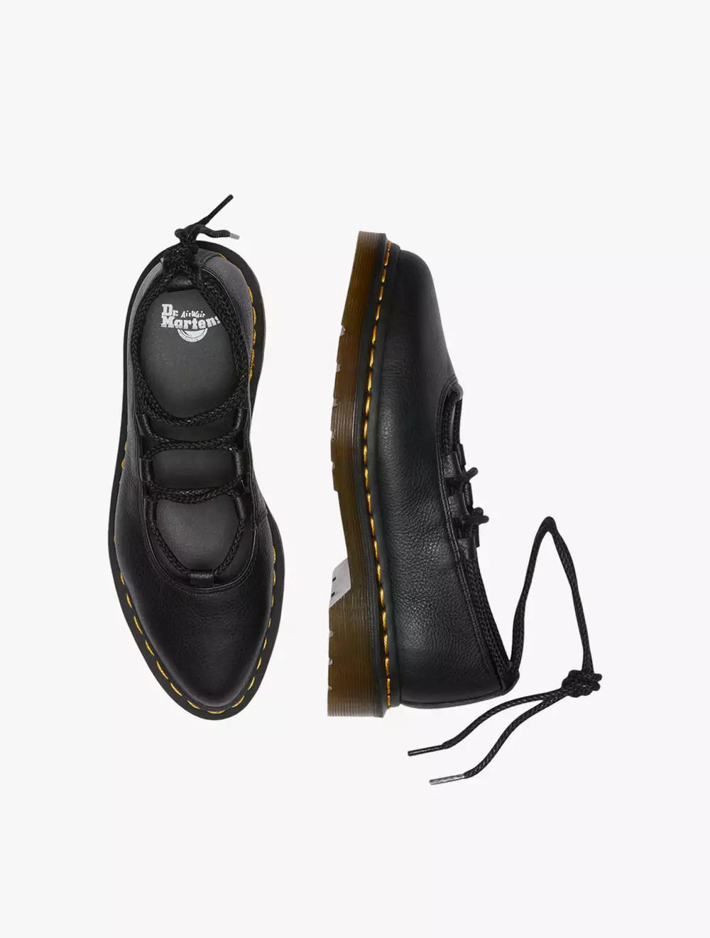 Dr. Martens Elphie Ghillie Pump Lace Black Women Shoes