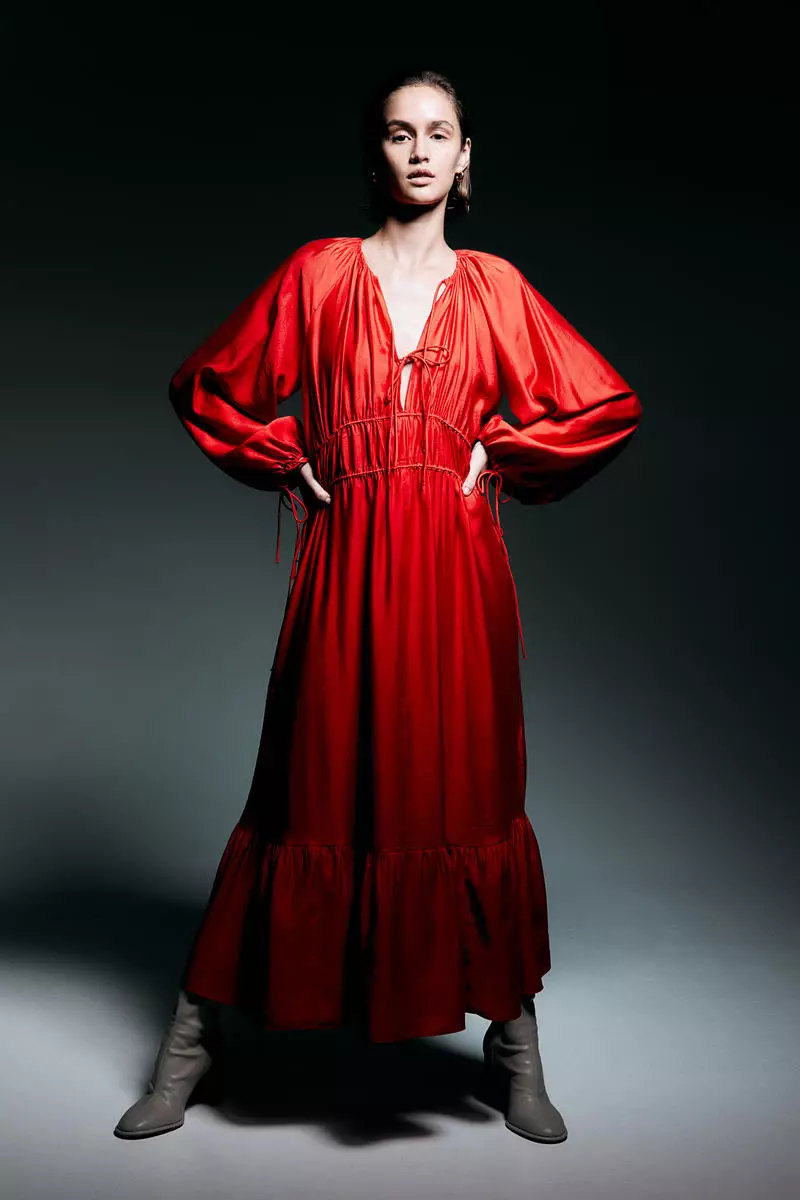 H&m red dress outlet