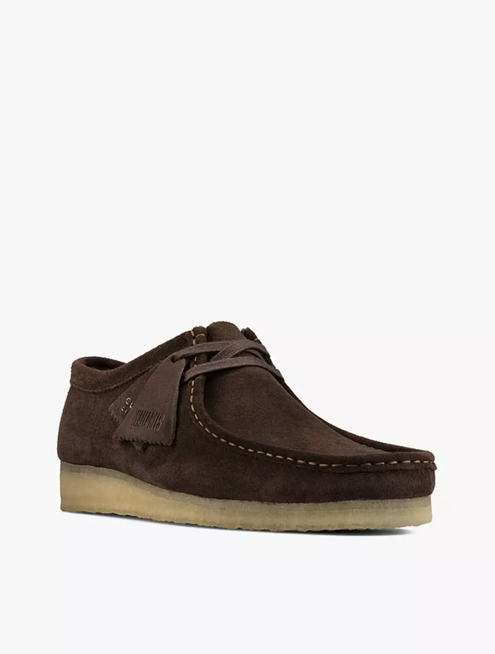 Clarks Wallabee Men's Loafers- Dark Brown Suede