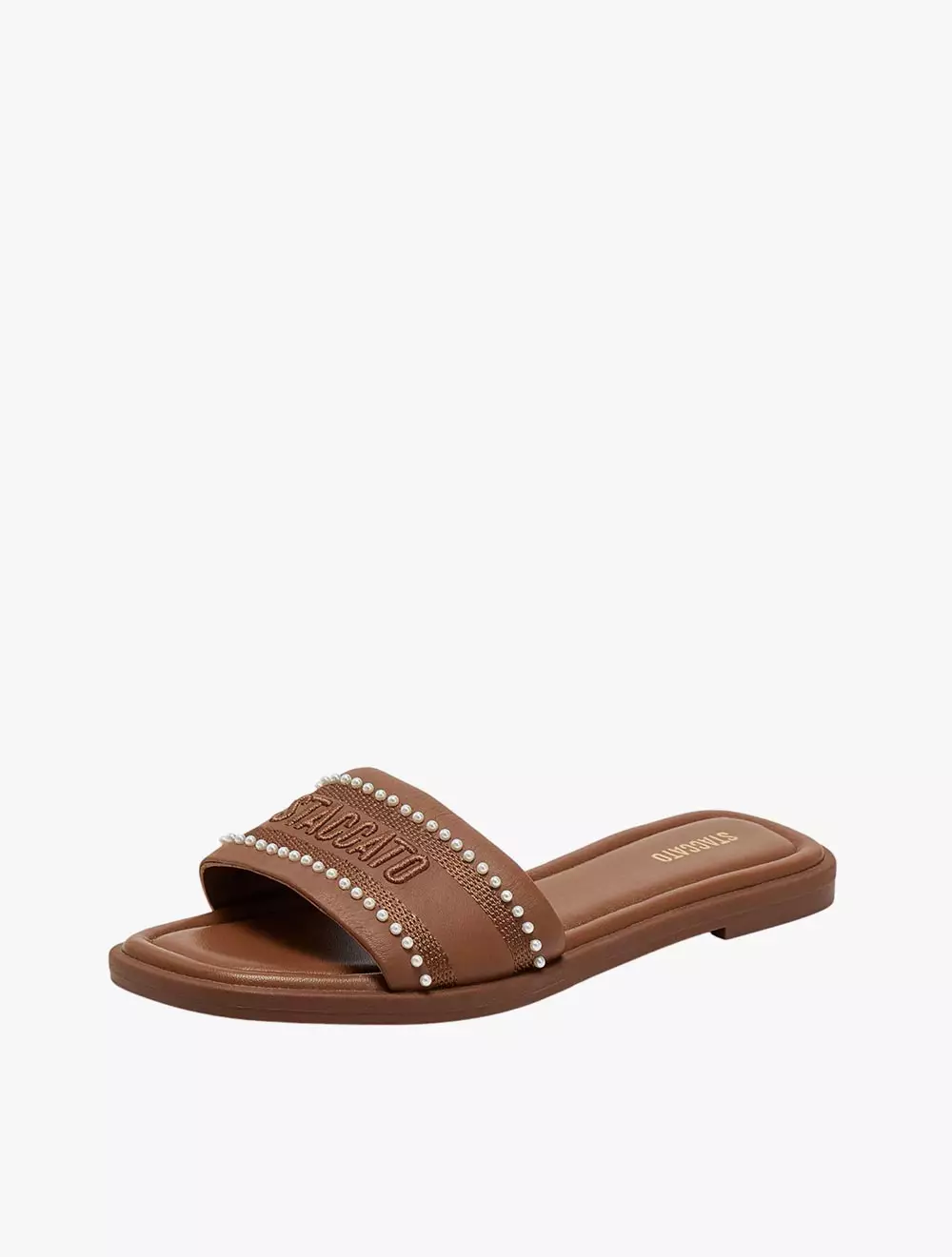 Staccato EEQ27-700 Women's Flat Sandals - Brown