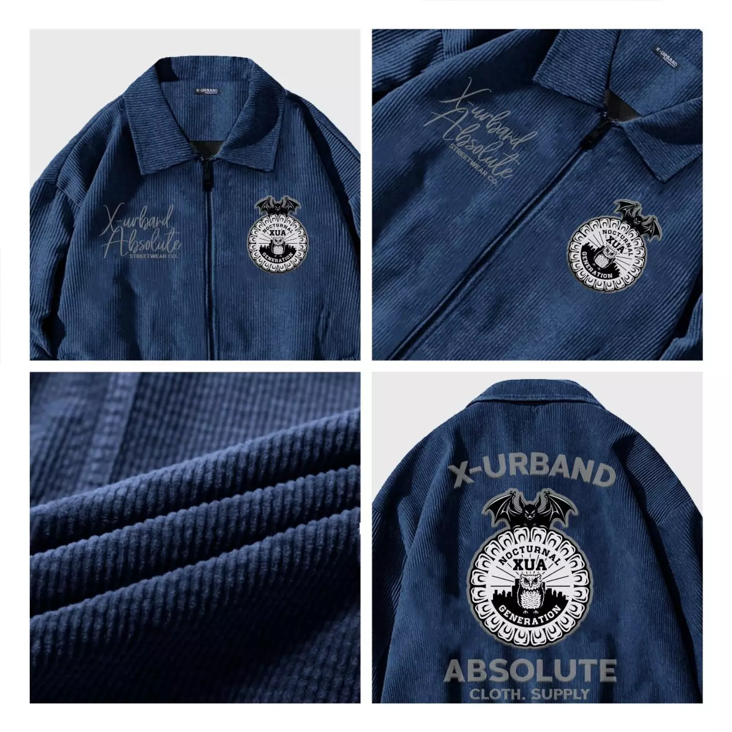 Jaket Corduroy Nocturnal Generati