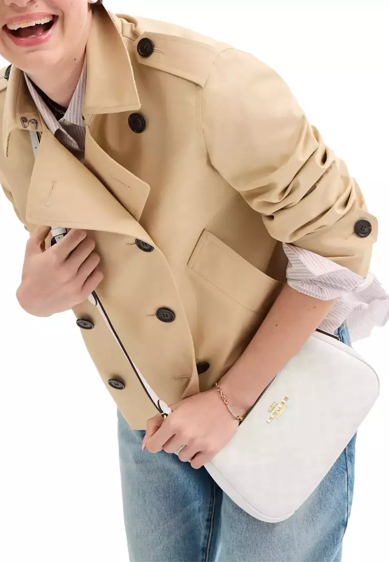 Teri女士單肩包粉筆白色CV933