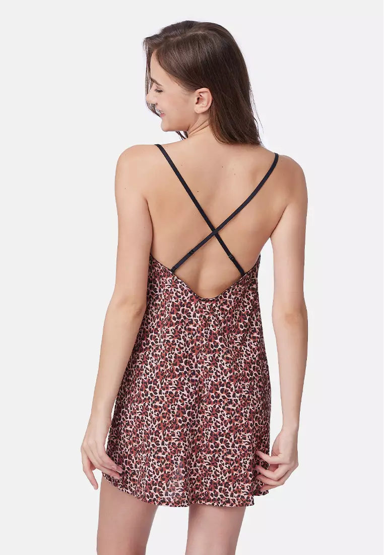 ZENA Printed Slip Night Dress