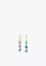 Jual Swarovski Gema Drop Earrings, Asymmetrical Design, Mixed Cuts ...