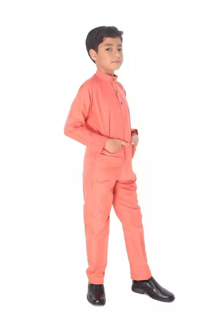 Baju Melayu Moden Cekak Musang for Kids