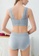 ZITIQUE grey Women's Latest Full Cup Wire-free Lace Bra - Grey 1C776USB9F1388GS_4