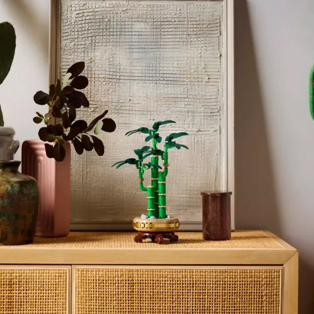 LEGO SET 325 PCS BOTANICALS LUCKY BAMBOO - HIJAU