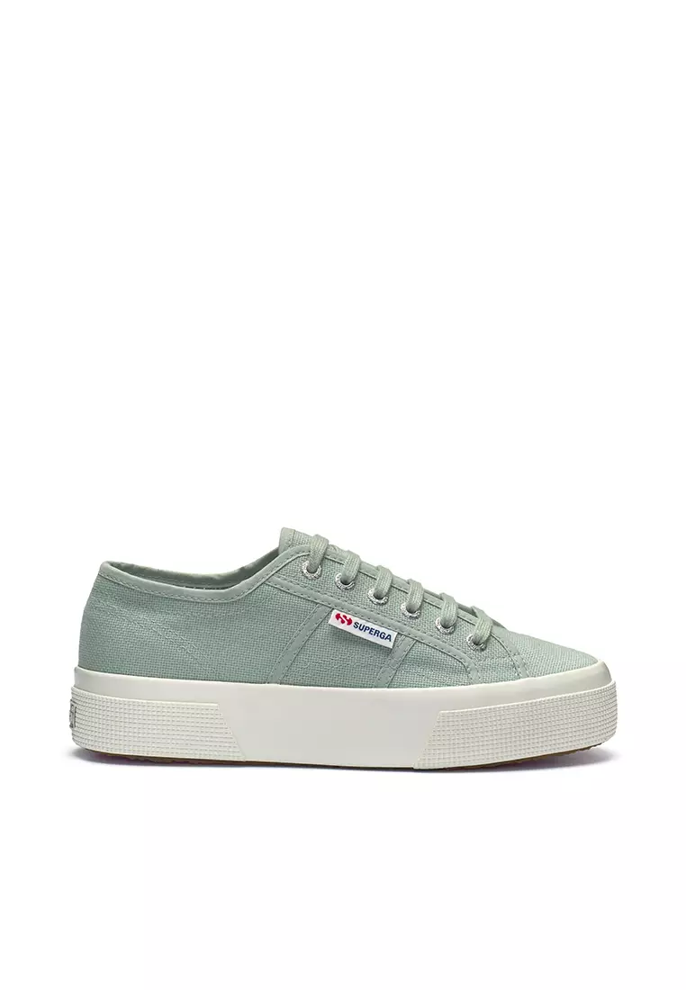 Discount on Superga  shoes - SKU: 2740 Platform Grey Flint-Favorio Sneakers