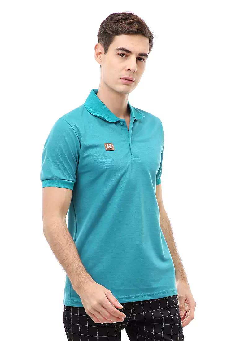 Jack Atasan Formal Pria T-Shirt Kaos Polo Polos Lengan Pendek Material Cotton ORIGINAL - Tosca