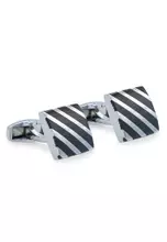 Gift: Violin Cufflinks in Silver Alloy (Singles or Pairs