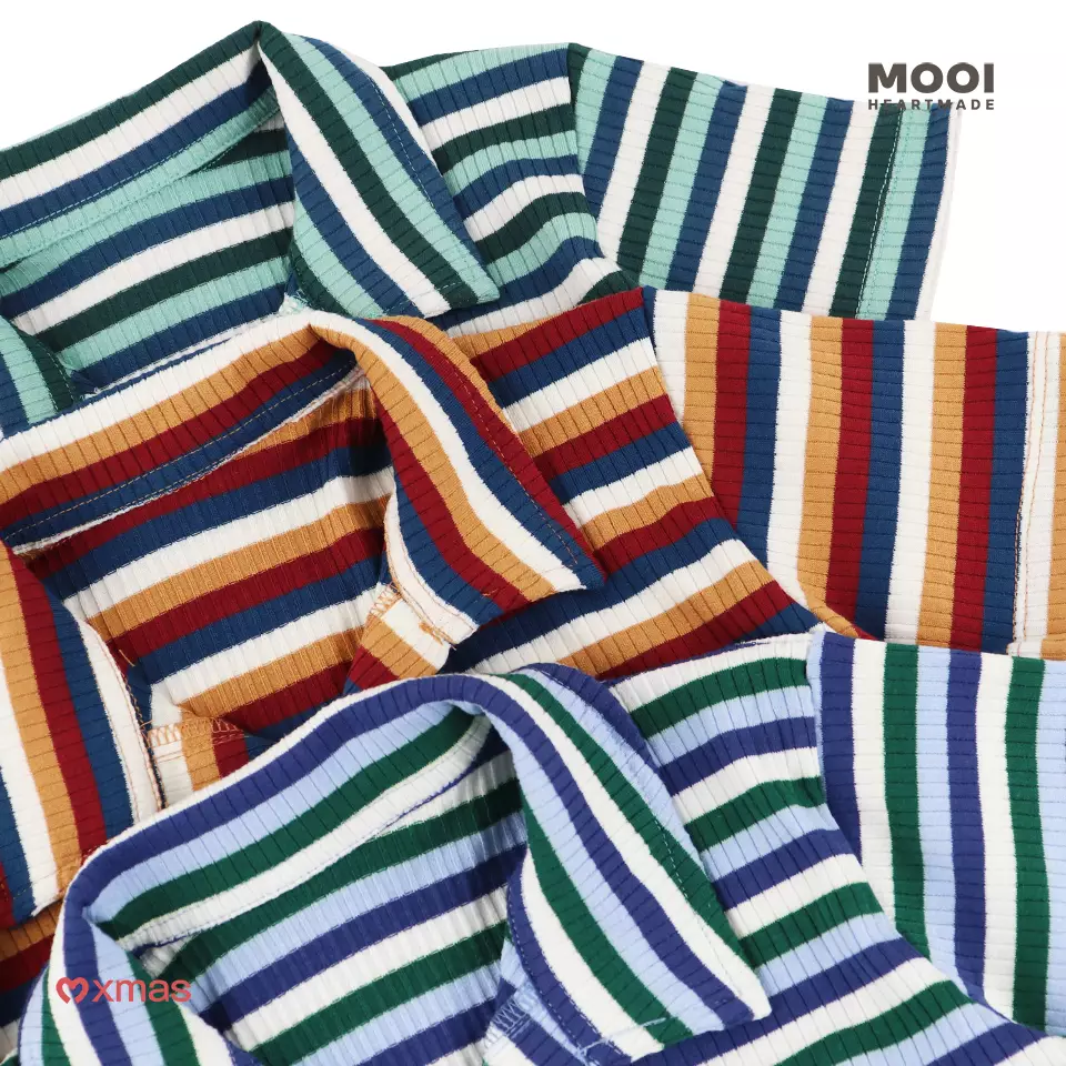 Mooi Kemeja Anak Laki - Laki Gio Polo Shirt - Winter Blue