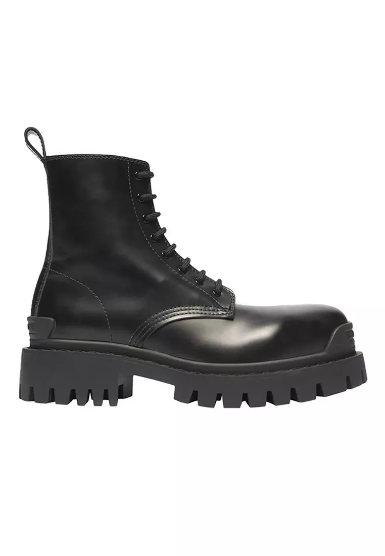 Discount on Balenciaga  shoes - SKU: Balenciaga Strike 20mm Women's Boots In Black