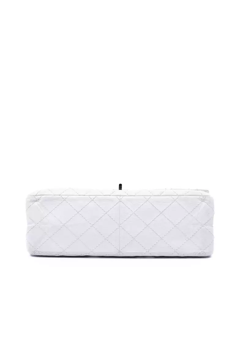 Pre-Loved Chanel Quilted Aged Calfskin Reissue 2.55 Double Flap 226