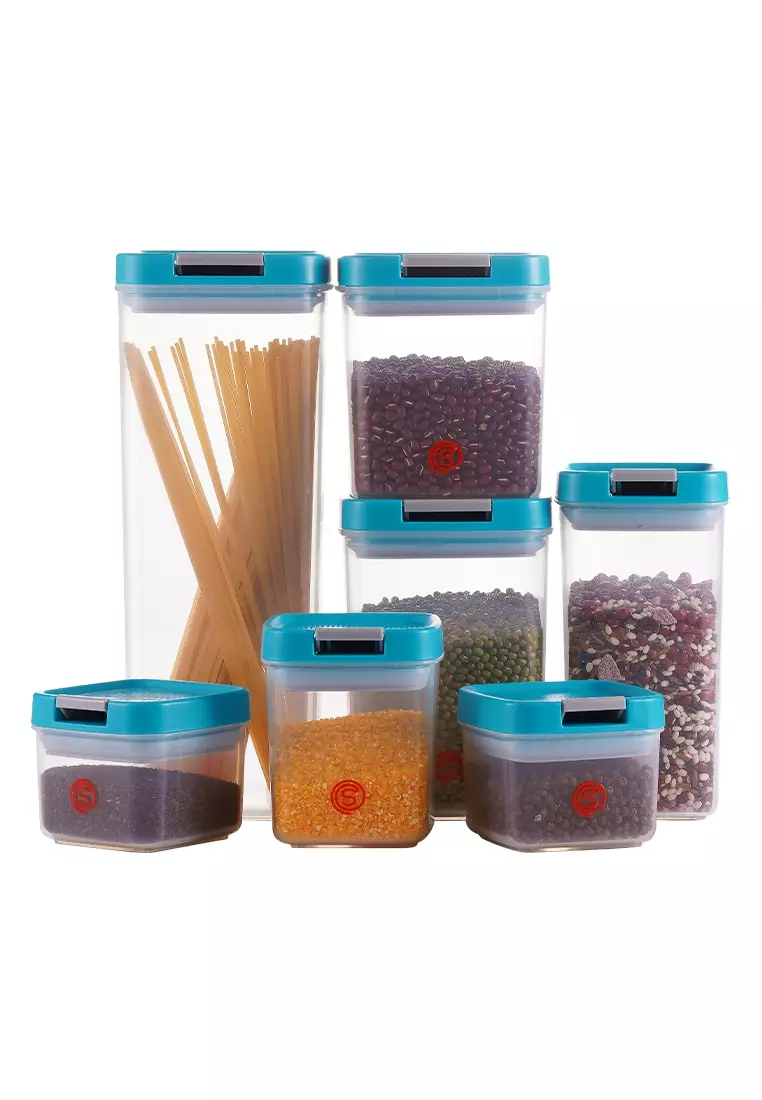 Buy Slique Premium Storage Jar Set of 7 2024 Online ZALORA Philippines