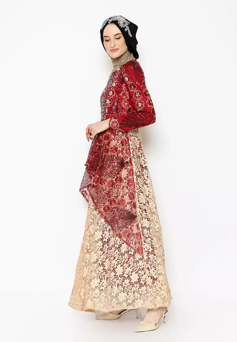 Bibiq Gamis Brokat Sequin