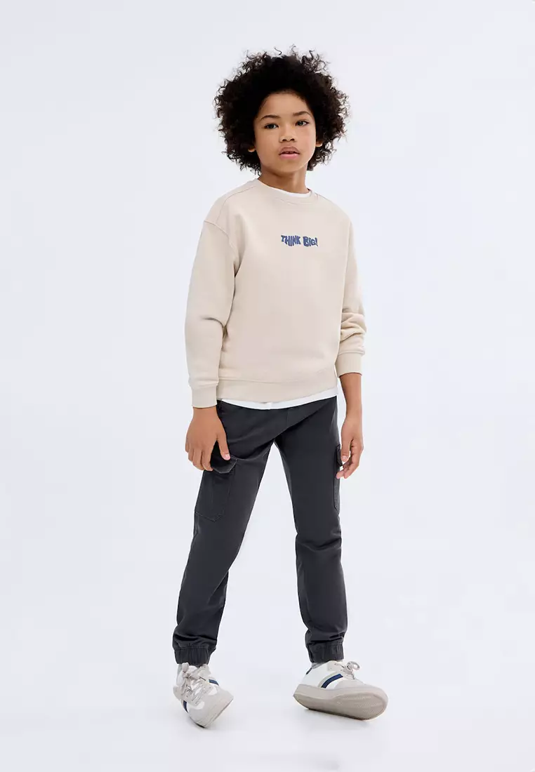 Cotton Cargo Trousers