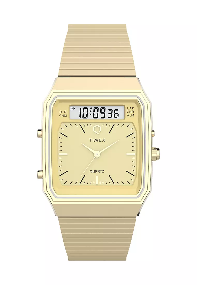 Stainless Steel Timex Q Gold Buy TIMEX Timex Q Timex Reissue Gold