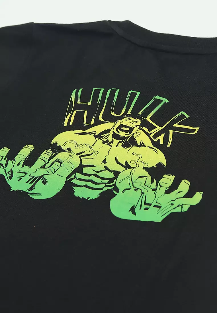 Boys Licensed Graphic T-Shirt Inked Hulk
