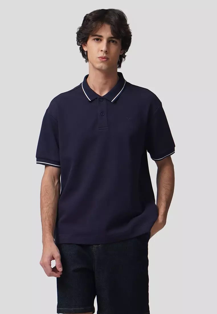 Premium Regular Fit Polo Shirt With Contrast Tipping