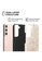 Polar Polar brown Beige Terrazzo Samsung Galaxy S22 5G Dual-Layer Protective Phone Case (Glossy) 9689DAC34A15D8GS_3